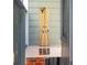 Exterior shot of an outdoor shower featuring a mounted shower head and simple, functional design at 12 Poplar St, Charleston, SC 29403