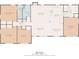 Detailed floor plan showcasing layout of bedrooms, bathrooms, living areas, and kitchen at 1239 Wappetaw Pl, Mount Pleasant, SC 29464