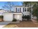 Charming two-story home with a manicured front yard and an attached one-car garage at 2028 Wild Flower Lane, Charleston, SC 29414