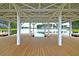 Covered boat dock with beautiful water view, perfect for relaxing and enjoying the lake at 207 Calm Water Way, Summerville, SC 29486