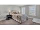 A cozy bedroom with two windows provides natural light, complete with side tables at 2825 Backman St, Mount Pleasant, SC 29466