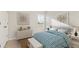 Bright bedroom with lake views, stylish decor, and a serene ambiance at 301 Pine Crest View Dr, Summerville, SC 29486