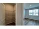 Bedroom with walk-in closet with wire shelving and a window for natural light at 321 Blue Haw Dr, Moncks Corner, SC 29461
