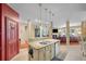 Spacious kitchen with granite countertops, stainless steel appliances, and center island at 3334 Merion Pl, Mount Pleasant, SC 29466