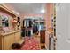Spacious walk-in closet with custom shelving, hanging rods, and a decorative rug creating an organized and stylish storage space at 3334 Merion Pl, Mount Pleasant, SC 29466
