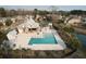 Community pool and recreation center in a residential neighborhood, offering a tranquil and inviting atmosphere at 3920 Hanoverian Dr, Mount Pleasant, SC 29429