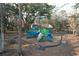 Community playground equipment including slides and climbing apparatus, designed with safety in mind at 3920 Hanoverian Dr, Mount Pleasant, SC 29429