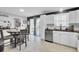 Bright kitchen featuring white cabinetry and stainless steel appliances at 4516 Logwood Dr, Ladson, SC 29456