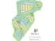 Community map showcasing lot locations in relation to preserve and estate collections with amenity center and wetlands at 838 Lilyford Ln, Summerville, SC 29486