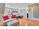 Spacious main bedroom with a comfortable seating area and a cozy king-size bed at 108 Tea Farm Rd, Summerville, SC 29483