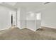 Landing area with neutral carpet and white walls at 121 Loon Dr, Summerville, SC 29483
