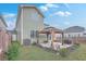Well-maintained backyard with a cozy gazebo and outdoor grilling area, perfect for entertaining and relaxation at 132 Mcclellan Way, Summerville, SC 29483