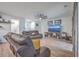 Large and open living room featuring lots of seating and a large TV at 132 Mcclellan Way, Summerville, SC 29483
