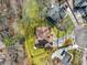 Overhead view of a property with a well-maintained lawn, brick house, and inviting backyard at 135 Ashley Hill Dr, Goose Creek, SC 29445