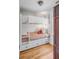 Bedroom with bunkbeds and built-in storage drawers, perfect for or guests at 14 Guerard Rd, Charleston, SC 29407