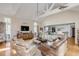 Inviting living room with a large sectional sofa, comfortable seating, and lots of natural light at 14 Guerard Rd, Charleston, SC 29407