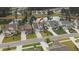 Aerial view of a neighborhood with well-maintained homes and manicured lawns at 149 Calm Water Way, Summerville, SC 29486