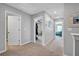 Upstairs hallway with access to bedrooms and featuring neutral carpet and paint at 149 Calm Water Way, Summerville, SC 29486