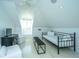 Bedroom features vaulted ceilings, paneling, and a window seat for added comfort and appeal at 186 N Shelmore Blvd, Mount Pleasant, SC 29464