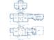 Detailed floor plan showcasing the layout of multiple bedrooms, a kitchen, and living spaces with dimensions at 186 N Shelmore Blvd, Mount Pleasant, SC 29464