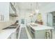Elegant kitchen featuring a large island, chef's appliances, and ample storage at 186 N Shelmore Blvd, Mount Pleasant, SC 29464