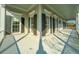 Spacious porch showcasing classic architectural details and abundant natural light at 186 N Shelmore Blvd, Mount Pleasant, SC 29464