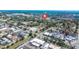 Aerial view featuring the neighborhood, highlighting the home's location within the community at 209 E 1St N St, Summerville, SC 29483