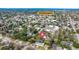 Aerial view showcasing the proximity of the property to Hutchison Square at 209 E 1St N St, Summerville, SC 29483