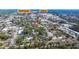 Aerial view showing nearby shopping centers and the property's convenient location at 209 E 1St N St, Summerville, SC 29483
