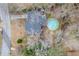 Aerial view of a home with an in-ground pool surrounded by mature trees and lush landscaping at 214 Terry Ave, Summerville, SC 29485