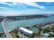Great aerial of condo community close to beaches, shopping, dining, and entertainment at 2395 Folly Road # 4H, Folly Beach, SC 29439