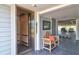 Common area with elevator access and comfortable bench seating at 2395 Folly Road # 4H, Folly Beach, SC 29439
