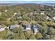 High angle view of a house with a private pool surrounded by trees at 27 22Nd Ave, Isle of Palms, SC 29451