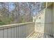 Cozy outdoor balcony overlooking a wooded area at 2765 Jobee Dr # 1304, Charleston, SC 29414