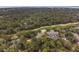 Stunning aerial view of homes and a golf course with lush greenery and water in the distance at 2784 Hidden Oak Dr, Seabrook Island, SC 29455