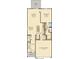 Detailed first floor plan showing the kitchen, Gathering room, owner's suite, dining room, and garage at 305 Pine Crest View Dr, Summerville, SC 29486