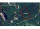Aerial view of property highlighting lot lines and location at 4 Preserve Rd, Johns Island, SC 29455