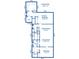 Detailed floor plan showcasing the layout and dimensions of the home at 40 State St # 1, Charleston, SC 29401