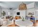 Open-concept living with modern furnishings, hardwood floors, ample lighting, plus a custom bar area for entertaining at 40 State St # 1, Charleston, SC 29401