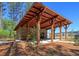 Community picnic shelter and restrooms surrounded by landscaped grounds and trees at 531 Dunswell Dr, Summerville, SC 29486