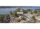 Aerial image of 634 Lakeside Drive, with waterfront views and parking nearby at 634 Lakeside Dr, Moncks Corner, SC 29461