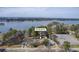Aerial of 634 Lakeside Drive with waterfront location and easy access to the adjacent lake at 634 Lakeside Dr, Moncks Corner, SC 29461
