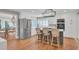 Well-equipped kitchen featuring stainless steel appliances, a center island, and ample counter space at 1048 Wharf Indigo Pl, Mount Pleasant, SC 29464