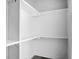 Bright, white closet with built-in shelving for optimal organization and storage in a new home at 1137 Moss Grove Dr Dr, Moncks Corner, SC 29461