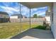 Screened porch with views of the backyard at 1137 Moss Grove Dr Dr, Moncks Corner, SC 29461