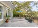 Spacious patio with seating area and gorgeous golf course views at 1429 Burningtree Rd, Charleston, SC 29412
