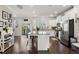 Spacious kitchen featuring granite countertops, stainless steel appliances, and a center island at 1549 Moss Spring Rd, Mount Pleasant, SC 29466