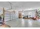 Spacious garage with organized storage and work area at 1855 Halle Rd, Johns Island, SC 29455