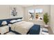 Inviting bedroom with a plush bed, serene decor, and bright natural light at 202 Belfort Pl, Summerville, SC 29486