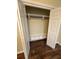Spacious walk-in closet with built-in shelving and ample storage space at 2100 Booker St, Charleston, SC 29405